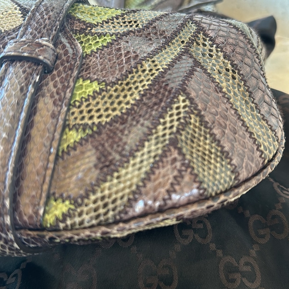 Gucci python hobo bag - Picture 6 of 11